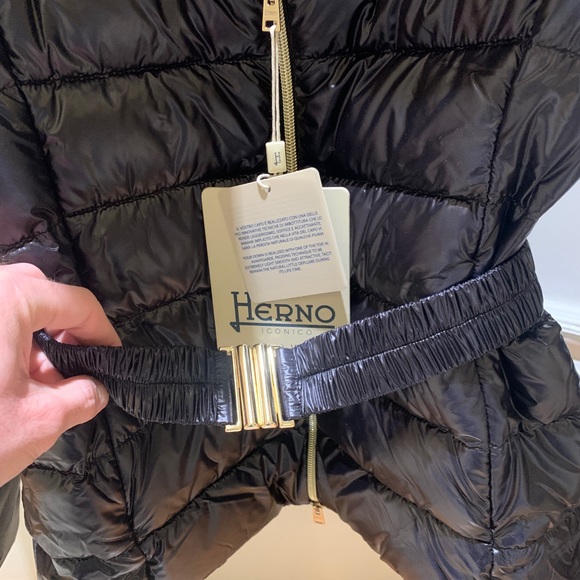 Herno Piumino Giacometti Belted Puffer Jacket - Picture 4 of 9